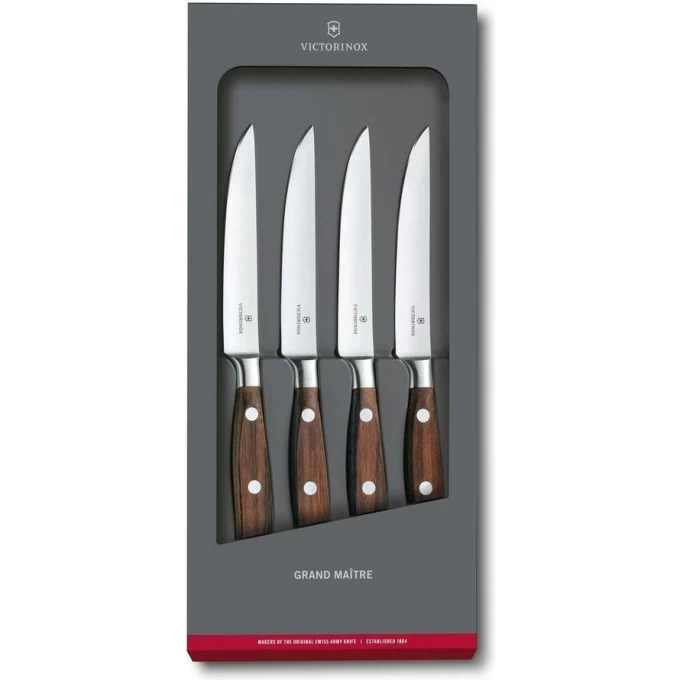 Набор ножей кухонных VICTORINOX GRAND MAITRE STEAKk 7.7240.4 Набор ножей кухонных VICTORINOX GRAND MAITRE STEAKk 7.7240.4